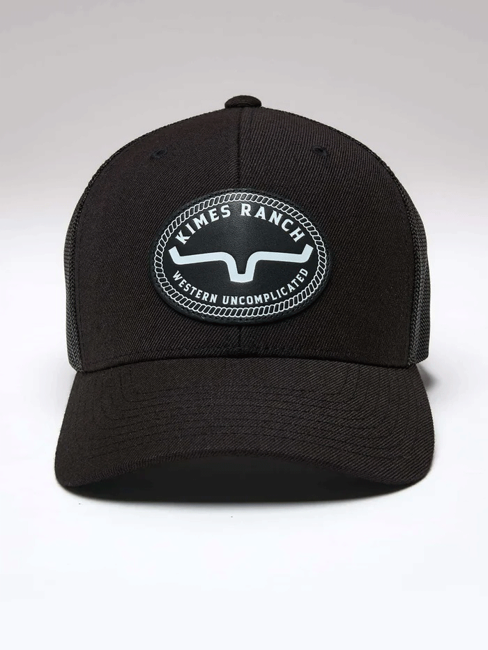Kimes Ranch CARSON Hat Black side / front view. If you need any assistance with this item or the purchase of this item please call us at five six one seven four eight eight eight zero one Monday through Saturday 10:00a.m EST to 8:00 p.m EST