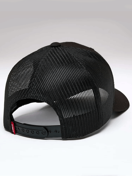 Kimes Ranch CARSON Hat Black back / side view. If you need any assistance with this item or the purchase of this item please call us at five six one seven four eight eight eight zero one Monday through Saturday 10:00a.m EST to 8:00 p.m EST