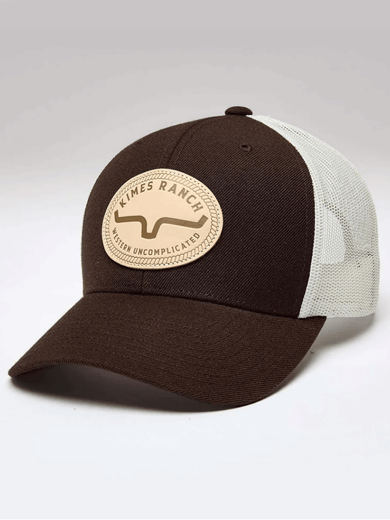 Kimes Ranch CARSON Hat Dark Brown side / front view. If you need any assistance with this item or the purchase of this item please call us at five six one seven four eight eight eight zero one Monday through Saturday 10:00a.m EST to 8:00 p.m EST