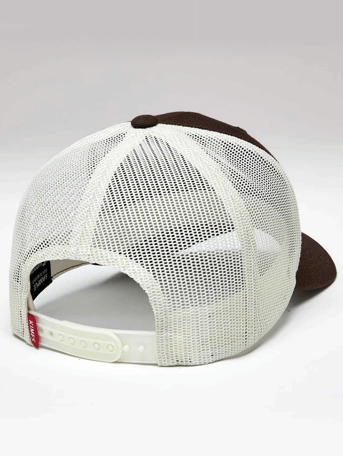 Kimes Ranch CARSON Hat Dark Brown side / front view. If you need any assistance with this item or the purchase of this item please call us at five six one seven four eight eight eight zero one Monday through Saturday 10:00a.m EST to 8:00 p.m EST