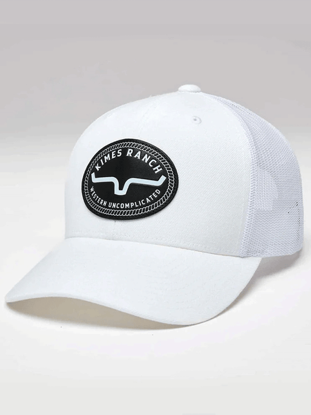 Kimes Ranch CARSON Hat White side / front view. If you need any assistance with this item or the purchase of this item please call us at five six one seven four eight eight eight zero one Monday through Saturday 10:00a.m EST to 8:00 p.m EST