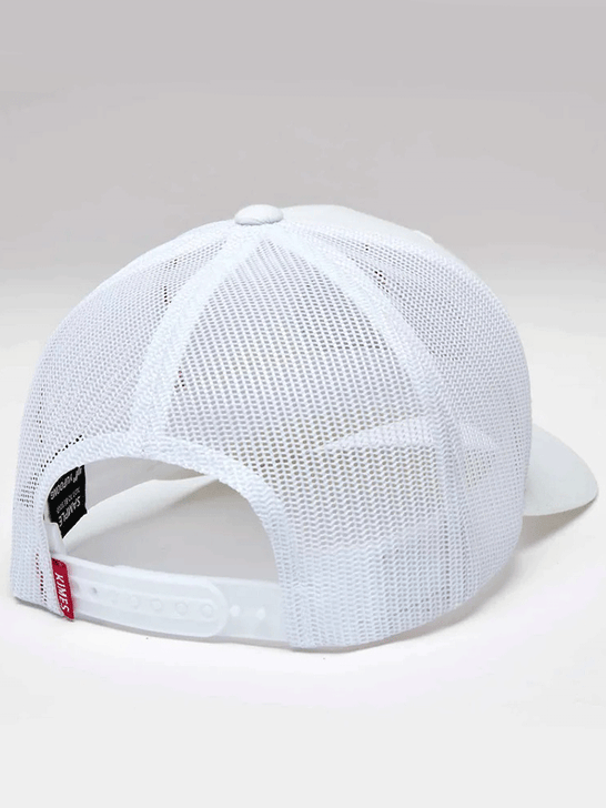 Kimes Ranch CARSON Hat White back / side view. If you need any assistance with this item or the purchase of this item please call us at five six one seven four eight eight eight zero one Monday through Saturday 10:00a.m EST to 8:00 p.m EST