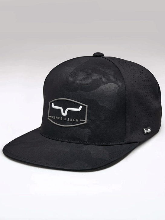 Kimes Ranch CRESTON Hat Black side / front view. If you need any assistance with this item or the purchase of this item please call us at five six one seven four eight eight eight zero one Monday through Saturday 10:00a.m EST to 8:00 p.m EST
