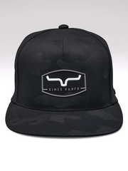 Kimes Ranch CRESTON Hat Black front view.  If you need any assistance with this item or the purchase of this item please call us at five six one seven four eight eight eight zero one Monday through Saturday 10:00a.m EST to 8:00 p.m EST