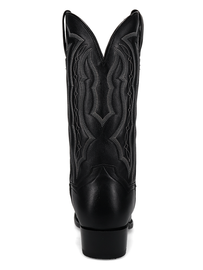 Dan Post DP3356 Mens WADE Square Toe Western Boot Black front and side view. If you need any assistance with this item or the purchase of this item please call us at five six one seven four eight eight eight zero one Monday through Saturday 10:00a.m EST to 8:00 p.m EST