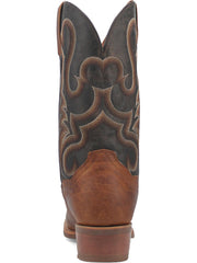 Dan Post DP3393 Mens RICHLAND Western Leather Boots Saddle back view. If you need any assistance with this item or the purchase of this item please call us at five six one seven four eight eight eight zero one Monday through Saturday 10:00a.m EST to 8:00 p.m EST