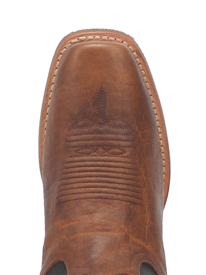 Dan Post DP3393 Mens RICHLAND Western Leather Boots Saddle side / front view. If you need any assistance with this item or the purchase of this item please call us at five six one seven four eight eight eight zero one Monday through Saturday 10:00a.m EST to 8:00 p.m EST