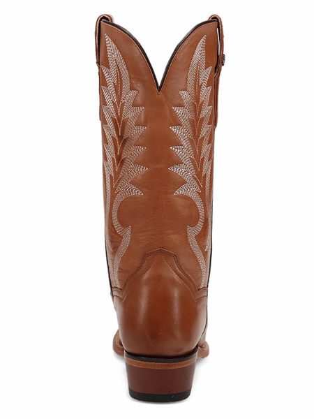 Dan Post DP5114 Womens ROCHELLE Leather Boot Honey Copper back view.If you need any assistance with this item or the purchase of this item please call us at five six one seven four eight eight eight zero one Monday through Saturday 10:00a.m EST to 8:00 p.m EST