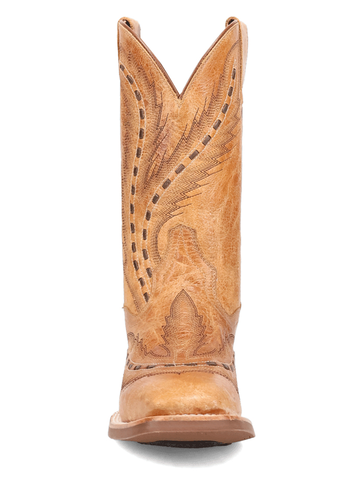 Dan Post DP5163 Womens GALE Leather Boot Tan front and side view. If you need any assistance with this item or the purchase of this item please call us at five six one seven four eight eight eight zero one Monday through Saturday 10:00a.m EST to 8:00 p.m EST