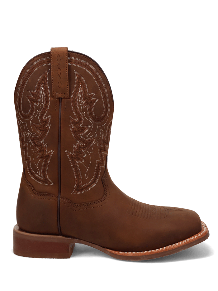 Dan Post DP5172 Mens BRIGSTON Leather Boot Brown front and side view. If you need any assistance with this item or the purchase of this item please call us at five six one seven four eight eight eight zero one Monday through Saturday 10:00a.m EST to 8:00 p.m EST

