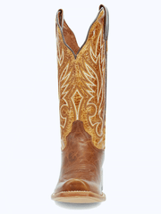 Dan Post DP5225 Womens AMBER TRAIL Leather Boot Honey Copper front view. If you need any assistance with this item or the purchase of this item please call us at five six one seven four eight eight eight zero one Monday through Saturday 10:00a.m EST to 8:00 p.m EST
