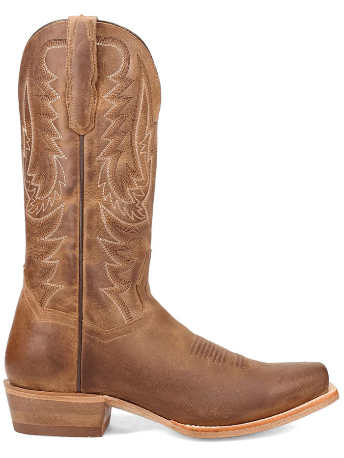 Dan Post DP7015 Womens ROMAN Leather Boot Tan side / front view. If you need any assistance with this item or the purchase of this item please call us at five six one seven four eight eight eight zero one Monday through Saturday 10:00a.m EST to 8:00 p.m EST