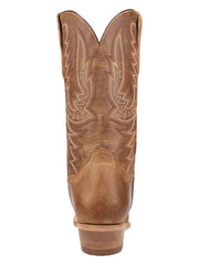 Dan Post DP7015 Womens ROMAN Leather Boot Tan back view. If you need any assistance with this item or the purchase of this item please call us at five six one seven four eight eight eight zero one Monday through Saturday 10:00a.m EST to 8:00 p.m EST