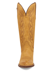 Dan Post DP7030 Womens SUNRISE CANYON Western Boot Mustard front view. If you need any assistance with this item or the purchase of this item please call us at five six one seven four eight eight eight zero one Monday through Saturday 10:00a.m EST to 8:00 p.m EST