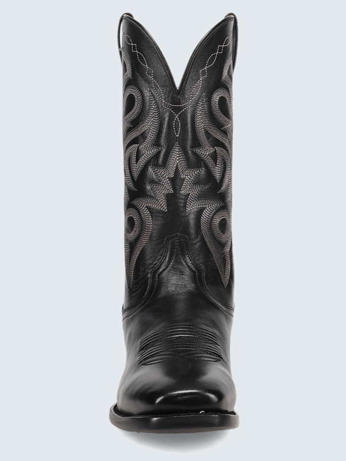 Dan Post DP7087 Mens Remington Western Boot Black front and side view. If you need any assistance with this item or the purchase of this item please call us at five six one seven four eight eight eight zero one Monday through Saturday 10:00a.m EST to 8:00 p.m EST
