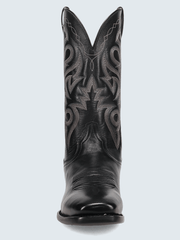 Dan Post DP7087 Mens Remington Western Boot Black front view. If you need any assistance with this item or the purchase of this item please call us at five six one seven four eight eight eight zero one Monday through Saturday 10:00a.m EST to 8:00 p.m EST
