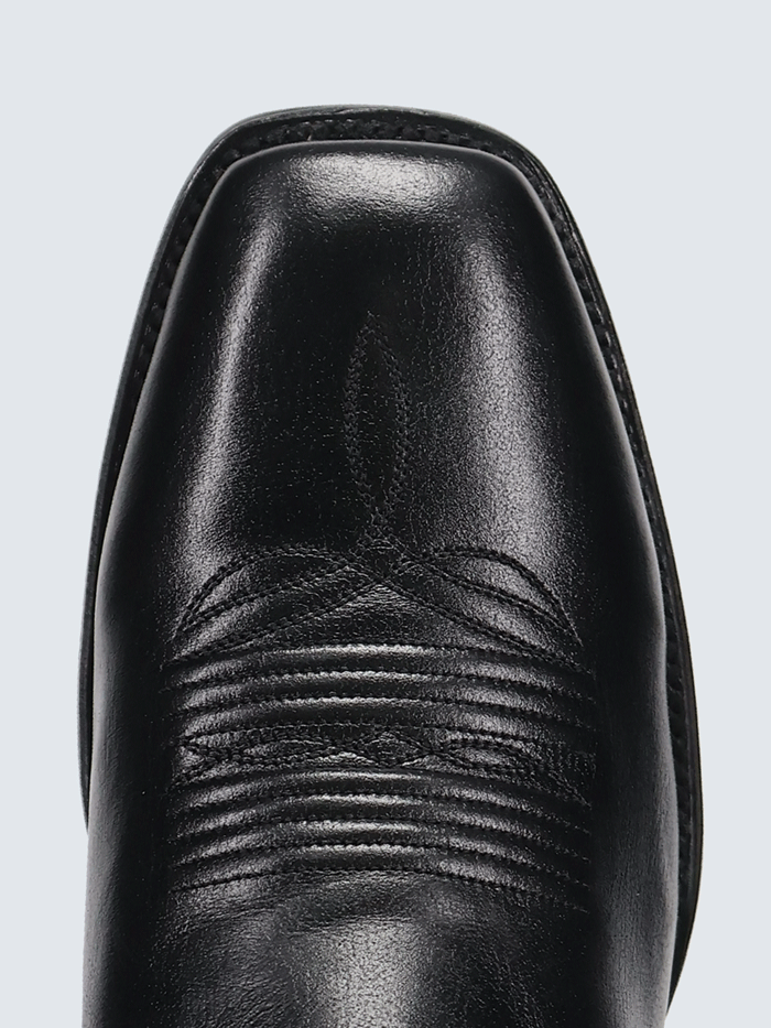 Dan Post DP7087 Mens Remington Western Boot Black front and side view. If you need any assistance with this item or the purchase of this item please call us at five six one seven four eight eight eight zero one Monday through Saturday 10:00a.m EST to 8:00 p.m EST
