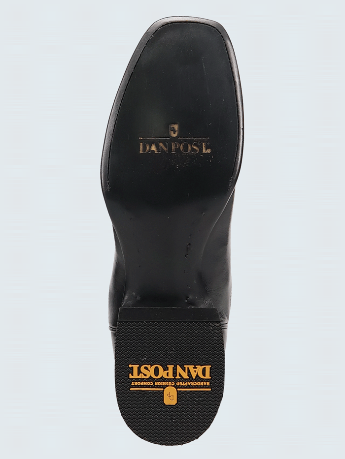 Dan Post DP7087 Mens Remington Western Boot Black front and side view. If you need any assistance with this item or the purchase of this item please call us at five six one seven four eight eight eight zero one Monday through Saturday 10:00a.m EST to 8:00 p.m EST

