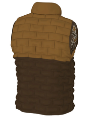 Local Boy Outfitters L1300044-LCV Mens Duck Down Reversible Vest Localflage Vintage back view. If you need any assistance with this item or the purchase of this item please call us at five six one seven four eight eight eight zero one Monday through Saturday 10:00a.m EST to 8:00 p.m EST