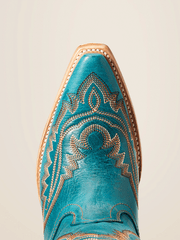 Ariat 10034004 Womens Casanova Western Boot Turquoise toe view. If you need any assistance with this item or the purchase of this item please call us at five six one seven four eight eight eight zero one Monday through Saturday 10:00a.m EST to 8:00 p.m EST