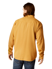 Ariat 10046820 Mens Jurlington Retro Snap Long Sleeve Shirt Comb Honey back view. If you need any assistance with this item or the purchase of this item please call us at five six one seven four eight eight eight zero one Monday through Saturday 10:00a.m EST to 8:00 p.m EST