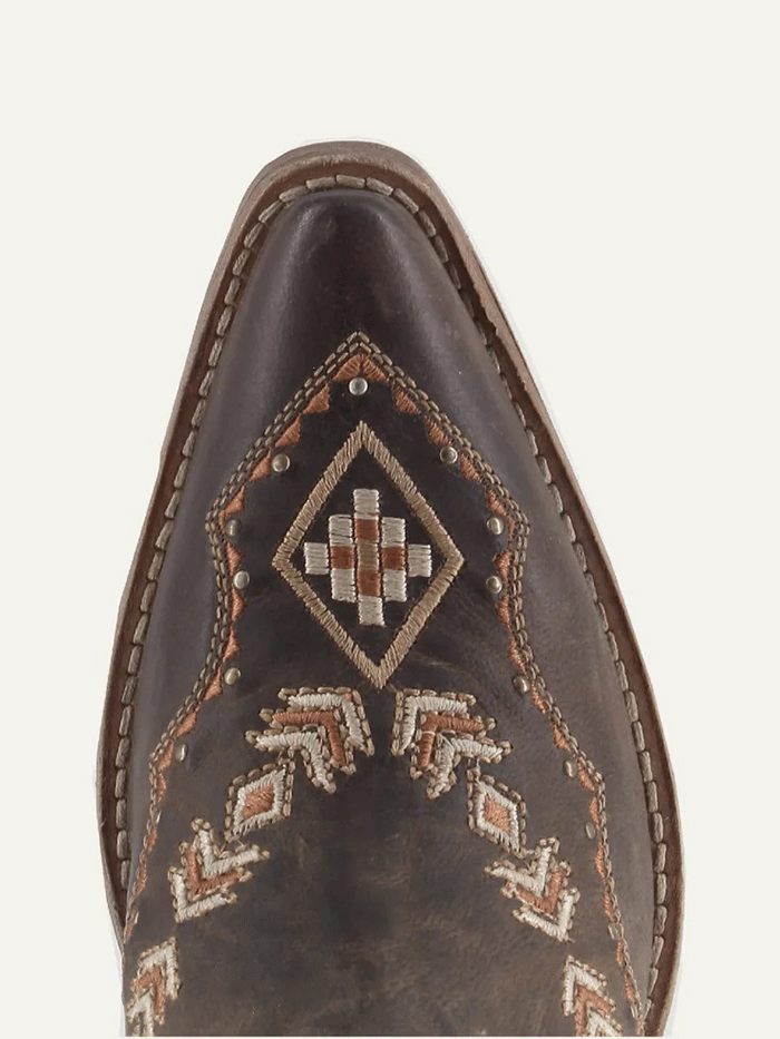 Buck & Brana FRANNY Ladies Fringe Western Boots Honey side / front view. If you need any assistance with this item or the purchase of this item please call us at five six one seven four eight eight eight zero one Monday through Saturday 10:00a.m EST to 8:00 p.m EST