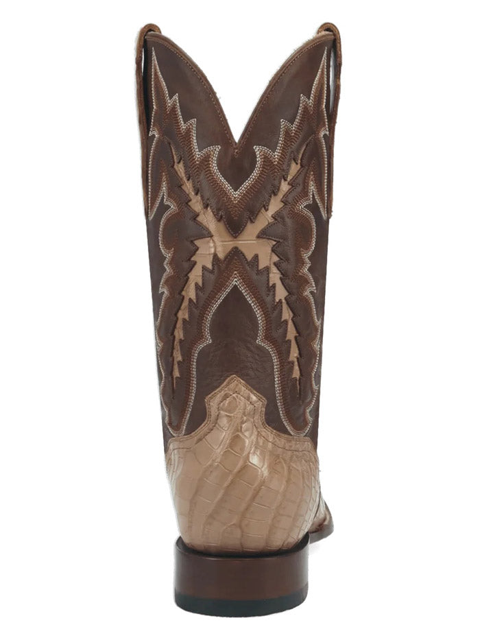 Dan Post GL106 Mens Gold Label SUTTER Crocodile Boot Bay Apache Tan front and side view. If you need any assistance with this item or the purchase of this item please call us at five six one seven four eight eight eight zero one Monday through Saturday 10:00a.m EST to 8:00 p.m EST
