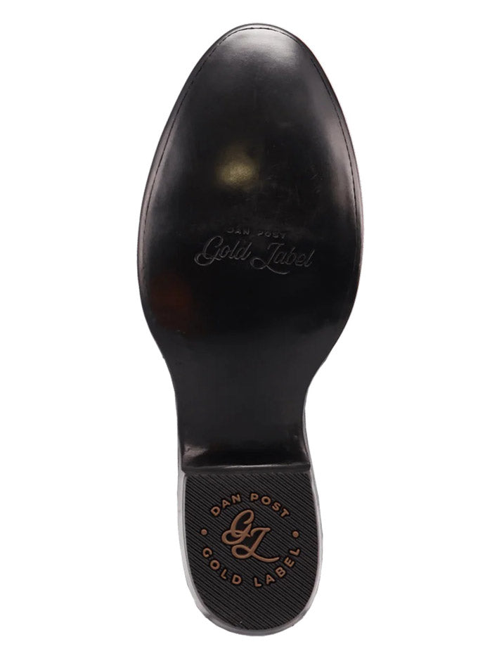 Dan Post GL111 Mens STANFORD Full Quill Ostrich Western Boots Black front and side view. If you need any assistance with this item or the purchase of this item please call us at five six one seven four eight eight eight zero one Monday through Saturday 10:00a.m EST to 8:00 p.m EST
