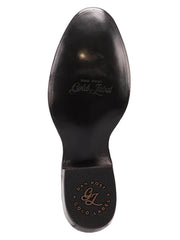 Dan Post GL116 Mens FAIRFAX Round Toe Western Boot Tan sole view. If you need any assistance with this item or the purchase of this item please call us at five six one seven four eight eight eight zero one Monday through Saturday 10:00a.m EST to 8:00 p.m EST

