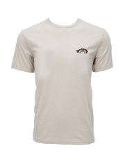Hooey HT1831CR Mens Bad Company T-Shirt Cream front view. If you need any assistance with this item or the purchase of this item please call us at five six one seven four eight eight eight zero one Monday through Saturday 10:00a.m EST to 8:00 p.m EST
