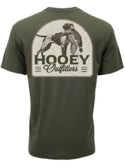 Hooey HT2614GR Mens Remi T-Shirt Green back view. If you need any assistance with this item or the purchase of this item please call us at five six one seven four eight eight eight zero one Monday through Saturday 10:00a.m EST to 8:00 p.m EST