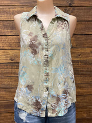 Santiki 4666-924 Womens Lindy Top Multi Color front view. If you need any assistance with this item or the purchase of this item please call us at five six one seven four eight eight eight zero one Monday through Saturday 10:00a.m EST to 8:00 p.m EST