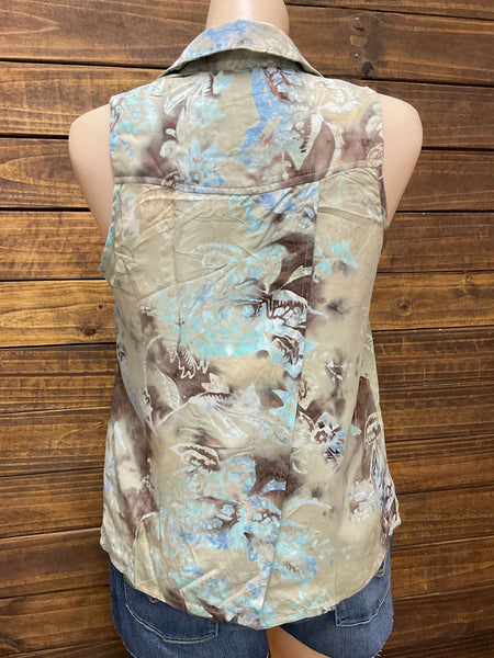 Santiki 4666-924 Womens Lindy Top Multi Color back . If you need any assistance with this item or the purchase of this item please call us at five six one seven four eight eight eight zero one Monday through Saturday 10:00a.m EST to 8:00 p.m EST