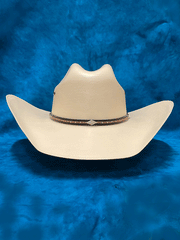 Justin JS1330BELT4404 20X BELTON TOYO Straw Western Hat Ivory front view. If you need any assistance with this item or the purchase of this item please call us at five six one seven four eight eight eight zero one Monday through Saturday 10:00a.m EST to 8:00 p.m EST