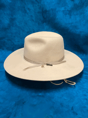 Stetson OWHODN-024061 HOLDEN Crushable Water Resistant Wool Hat Silverbelly side view. If you need any assistance with this item or the purchase of this item please call us at five six one seven four eight eight eight zero one Monday through Saturday 10:00a.m EST to 8:00 p.m EST