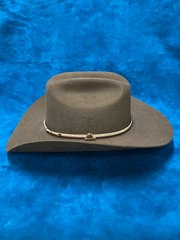 Stetson SBPWRV-754023 POWDER RIVER 4X Buffalo Felt Hat Mink side view. If you need any assistance with this item or the purchase of this item please call us at five six one seven four eight eight eight zero one Monday through Saturday 10:00a.m EST to 8:00 p.m EST