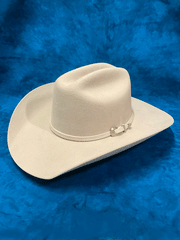 Justin JF0342RDEO4010 3X Rodeo Wool Western Hat Belly front and side view. If you need any assistance with this item or the purchase of this item please call us at five six one seven four eight eight eight zero one Monday through Saturday 10:00a.m EST to 8:00 p.m EST