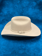 Justin JF0342RDEO4010 3X Rodeo Wool Western Hat Belly side view. If you need any assistance with this item or the purchase of this item please call us at five six one seven four eight eight eight zero one Monday through Saturday 10:00a.m EST to 8:00 p.m EST