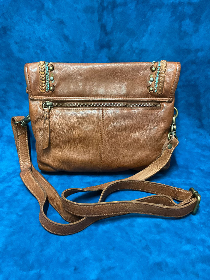 Scully B370-COG Womens Leather Handbag Cognac front view. If you need any assistance with this item or the purchase of this item please call us at five six one seven four eight eight eight zero one Monday through Saturday 10:00a.m EST to 8:00 p.m EST