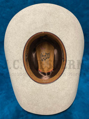 Justin JF0630CROW4401 Bent Rail Crowell 6X Fur Felt Hat Natural inside view. If you need any assistance with this item or the purchase of this item please call us at five six one seven four eight eight eight zero one Monday through Saturday 10:00a.m EST to 8:00 p.m EST