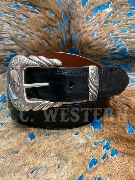 Lucchese Men's Belts - Full Quill Ostrich - Sienna - Billy's Western Wear
