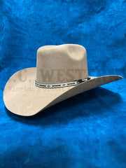 Resistol RWTMPE-9144P5 TEMPE 3X  Western Felt Hat Pecan side / front view. If you need any assistance with this item or the purchase of this item please call us at five six one seven four eight eight eight zero one Monday through Saturday 10:00a.m EST to 8:00 p.m EST