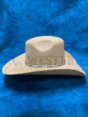 Resistol RWTMPE-9144P5 TEMPE 3X Western Felt Hat Pecan right side view. If you need any assistance with this item or the purchase of this item please call us at five six one seven four eight eight eight zero one Monday through Saturday 10:00a.m EST to 8:00 p.m EST