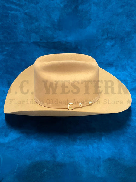 Stetson SFEPTN-4840BS El Patron 30X Felt Hat Butterscotch left side view. If you need any assistance with this item or the purchase of this item please call us at five six one seven four eight eight eight zero one Monday through Saturday 10:00a.m EST to 8:00 p.m EST