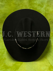 Stetson SFDLNT-754007 Del Norte 6X Felt Hat Black view from above. If you need any assistance with this item or the purchase of this item please call us at five six one seven four eight eight eight zero one Monday through Saturday 10:00a.m EST to 8:00 p.m EST