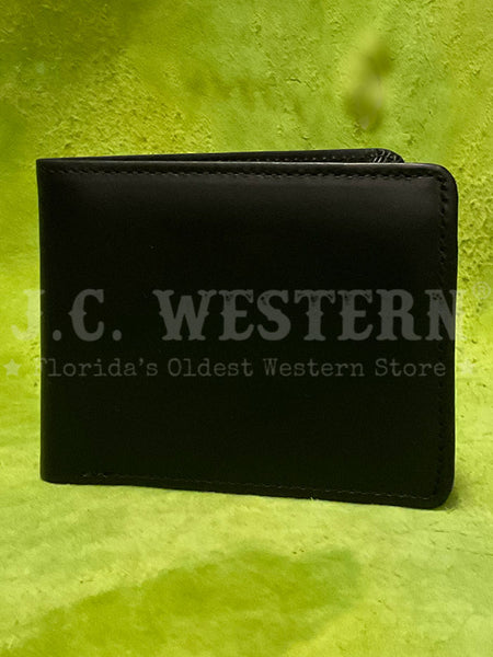 Brighton 89523 Forbes Passcase Wallet Black front view. If you need any assistance with this item or the purchase of this item please call us at five six one seven four eight eight eight zero one Monday through Saturday 10:00a.m EST to 8:00 p.m EST