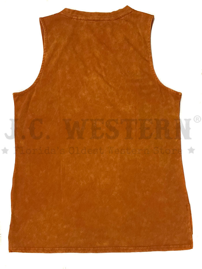 Panhandle LW20T02873 Ladies Hi Low Tank Rust front view. If you need any assistance with this item or the purchase of this item please call us at five six one seven four eight eight eight zero one Monday through Saturday 10:00a.m EST to 8:00 p.m EST