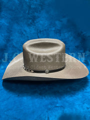 Stetson SSKNTN-30425375 KENTON 10X Straw Hat Grey left side. If you need any assistance with this item or the purchase of this item please call us at five six one seven four eight eight eight zero one Monday through Saturday 10:00a.m EST to 8:00 p.m EST