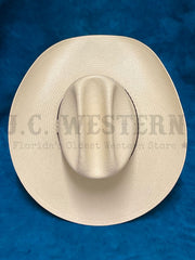 Stetson SSCRLY-304281 CROWLEY 10X Straw Hat Natural view from above. If you need any assistance with this item or the purchase of this item please call us at five six one seven four eight eight eight zero one Monday through Saturday 10:00a.m EST to 8:00 p.m EST
