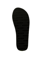 Yellow Box 52177 Womens Stasya Flip Flop Sandals Black sole view. If you need any assistance with this item or the purchase of this item please call us at five six one seven four eight eight eight zero one Monday through Saturday 10:00a.m EST to 8:00 p.m EST